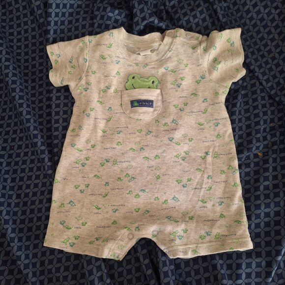 Ribbit onesie carter's baby 6-9 months - Picture 1 of 8